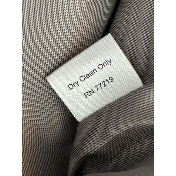 Joseph Abboud Linen Vest Mens Size M Light Brown Classic Waistcoat 5 Button - Picture 5 of 5